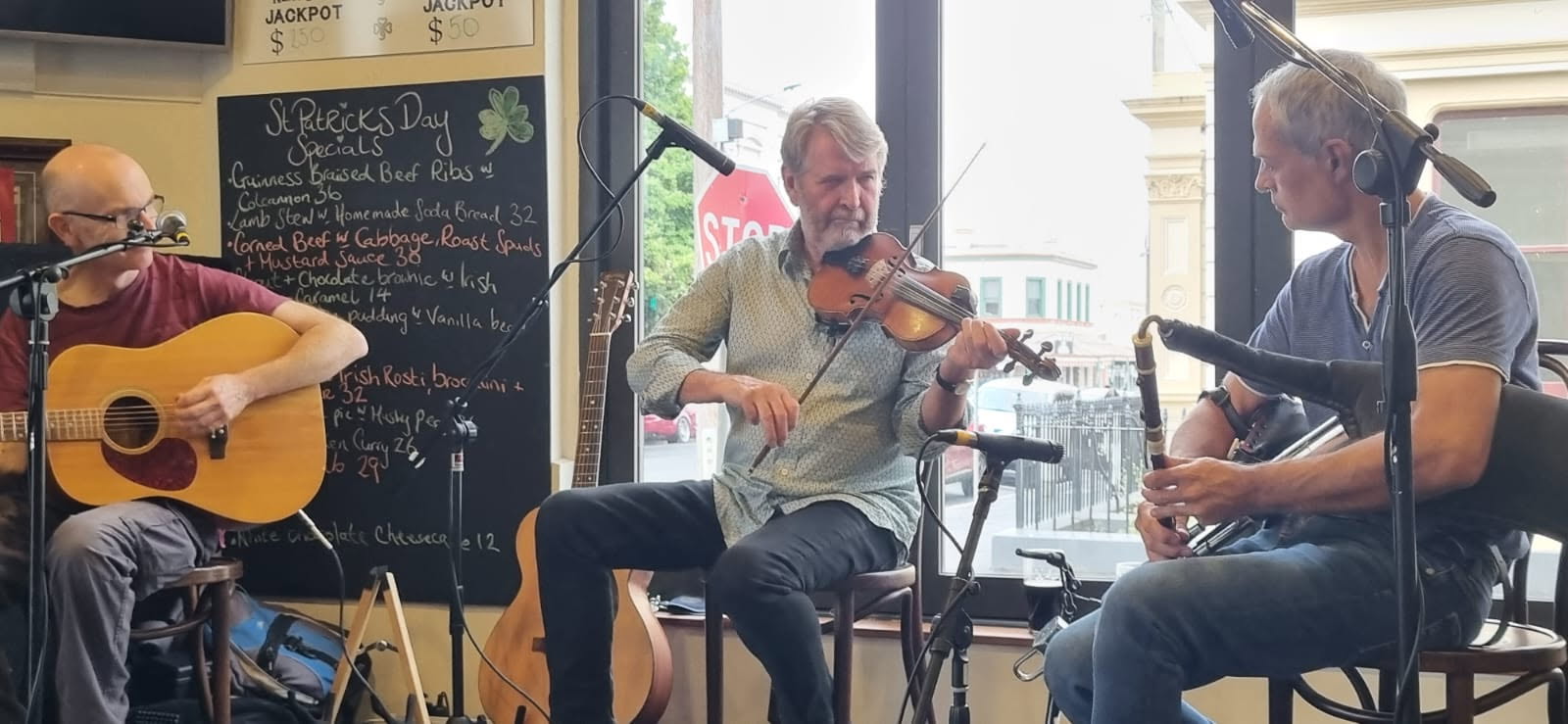 Acushla, celtic band in Tooborac
