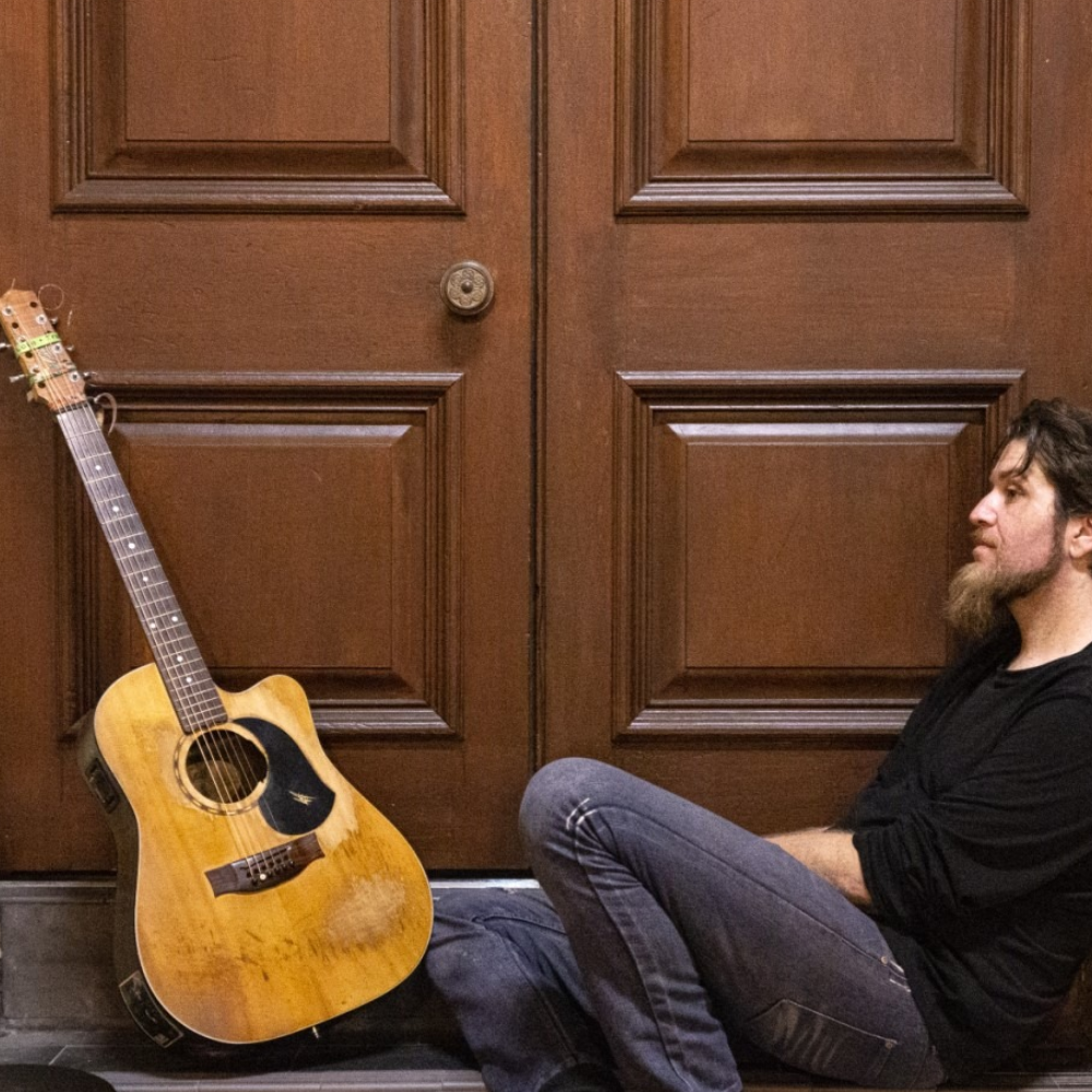 Mark Hillman, guitarist in Townsville