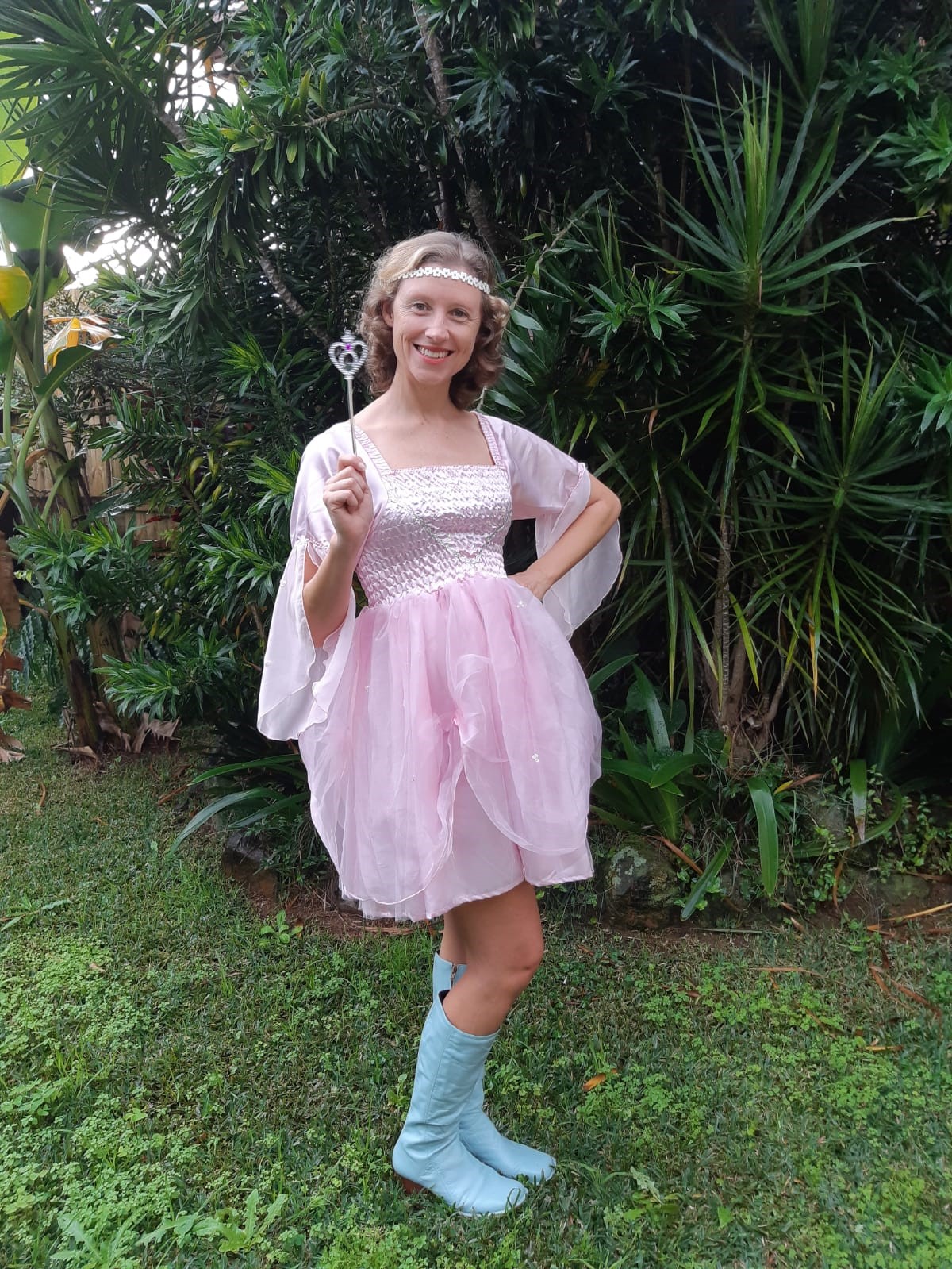 Lucindabelle, fairy costume character in Tweed Heads
