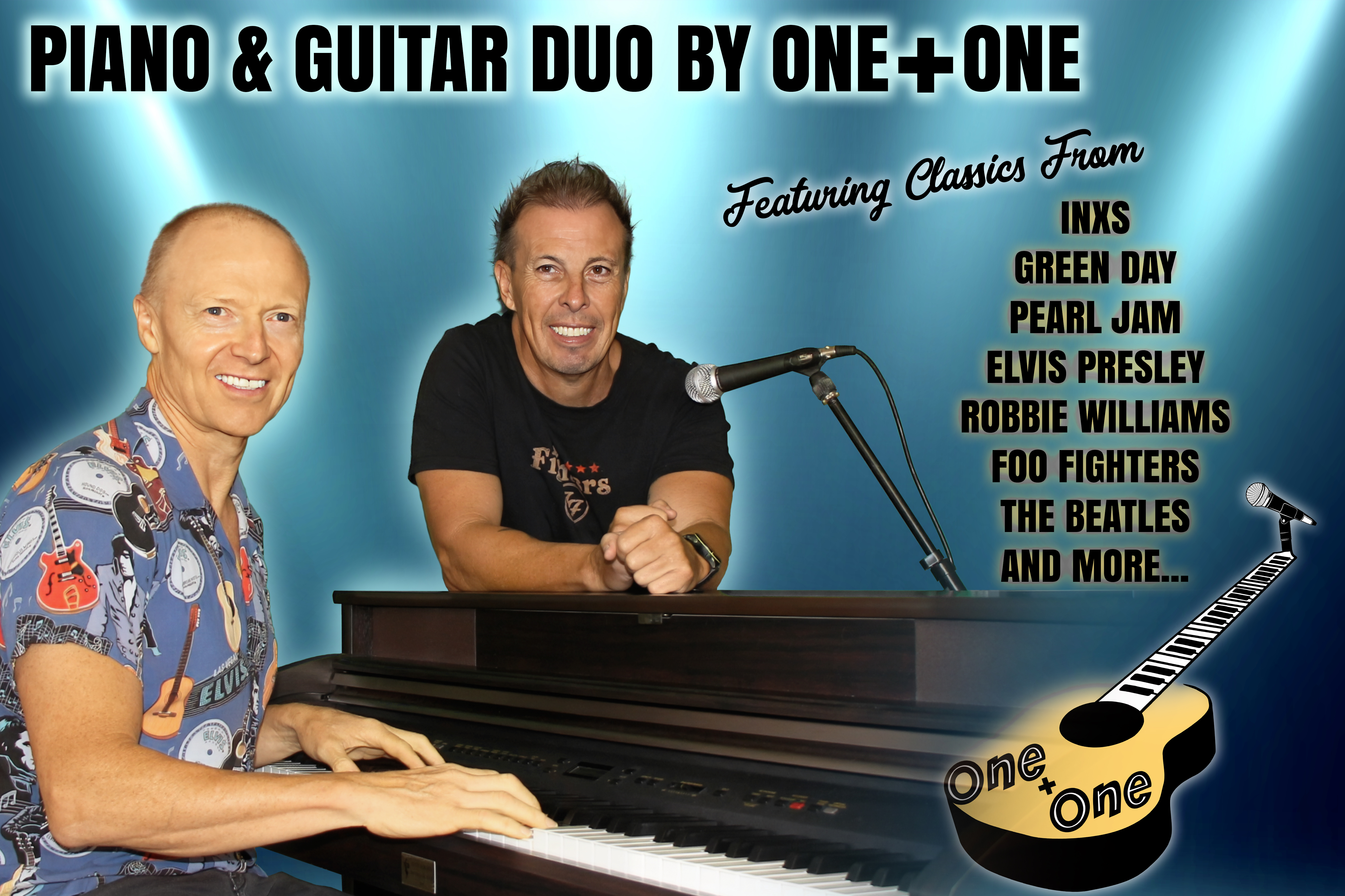 One + One, pianist and singer solo in Tweed Heads