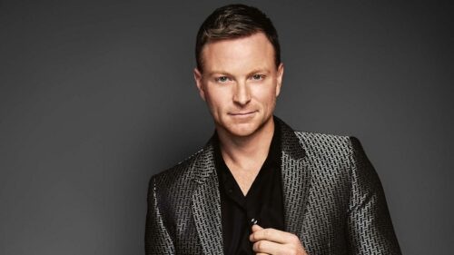 Tim Campbell, singing mc-master of ceremonies in VIC