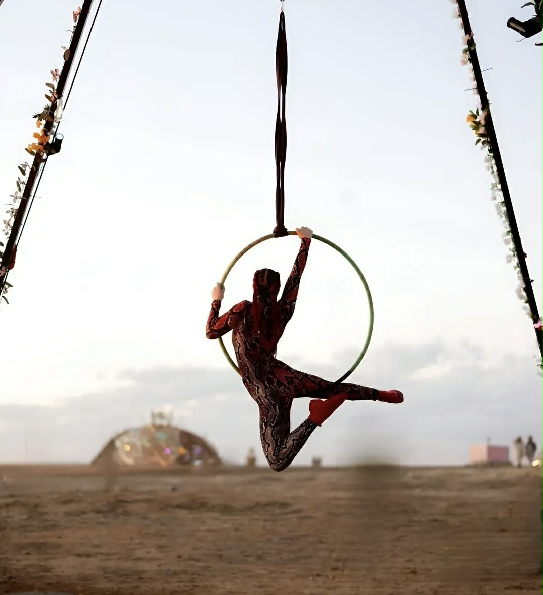 Tara Harry, circus act in WA
