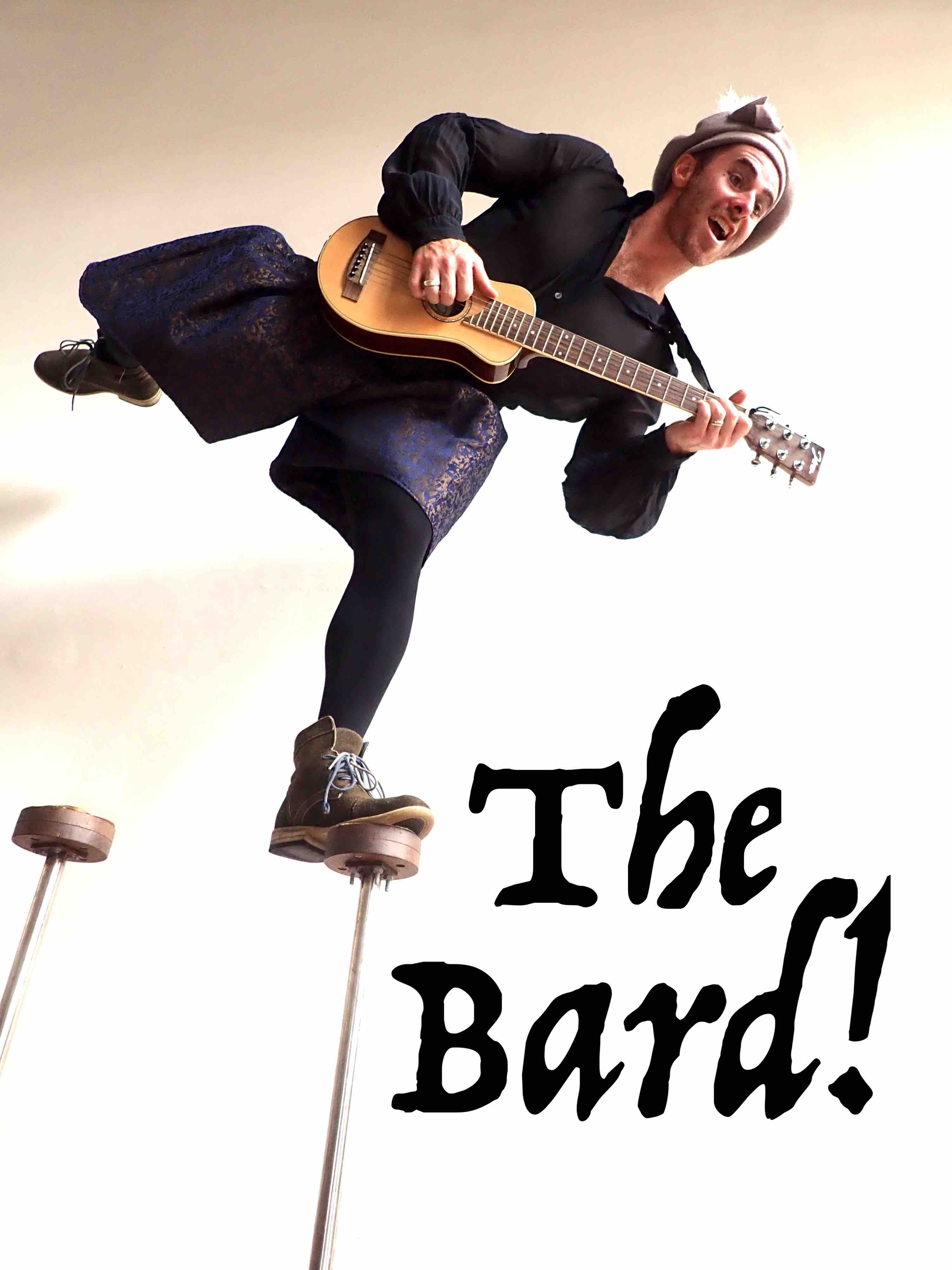 The Bard Medieval Character, circus act in WA, photo 2
