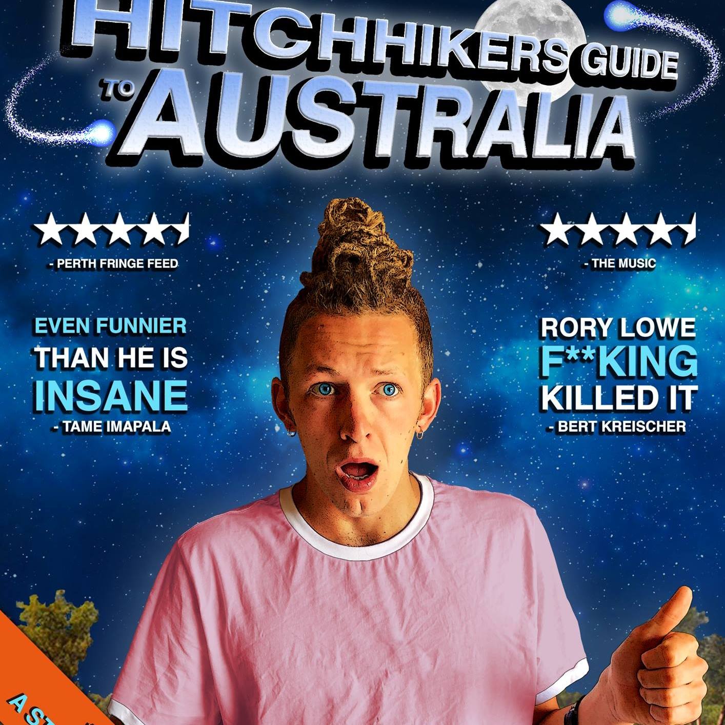 Rory Lowe, comedian in WA