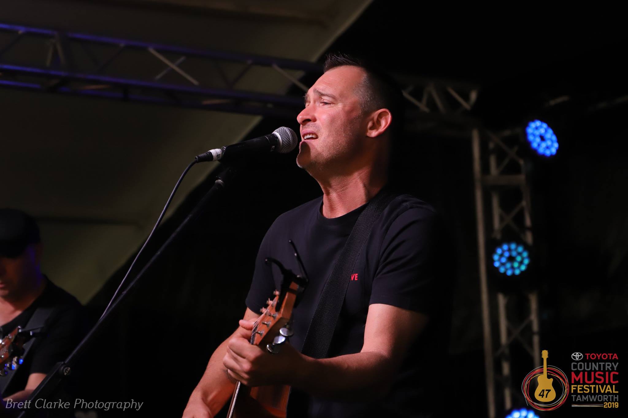 Adam Brand, country singer in WA