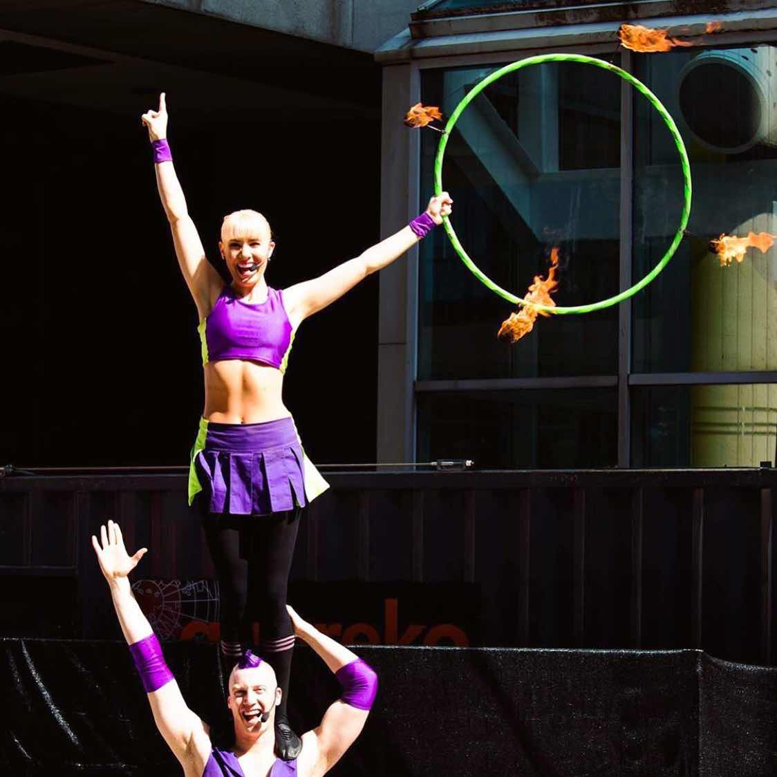 Hula Hoopers & Jugglers, fire performer in WA, photo 3