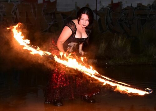 Inferno Insomnia, fire performer in WA