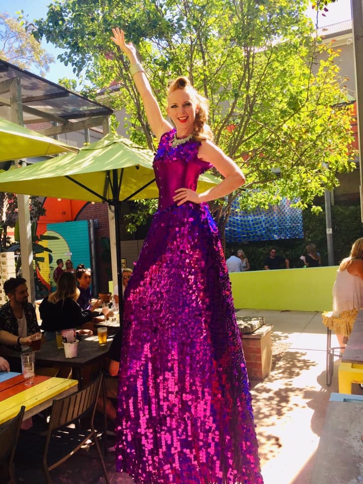 Glimmer Stilt Walkers, live in WA, photo 3