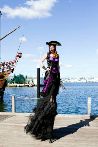 Gypsy Trix Pirate Stilt Walker, live in WA, photo 3