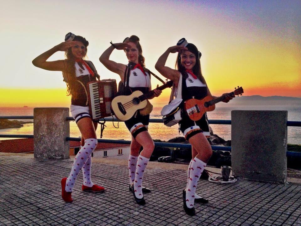 The Sailor Gals, stilt walker in WA