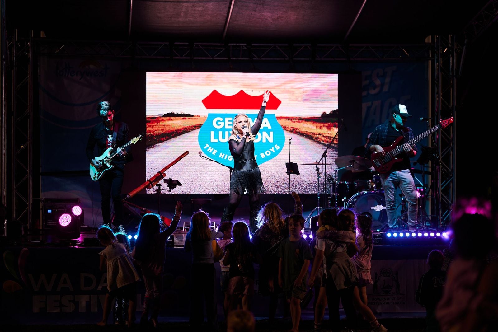 Gemma Luxton & The Highway Boys, tribute band in WA