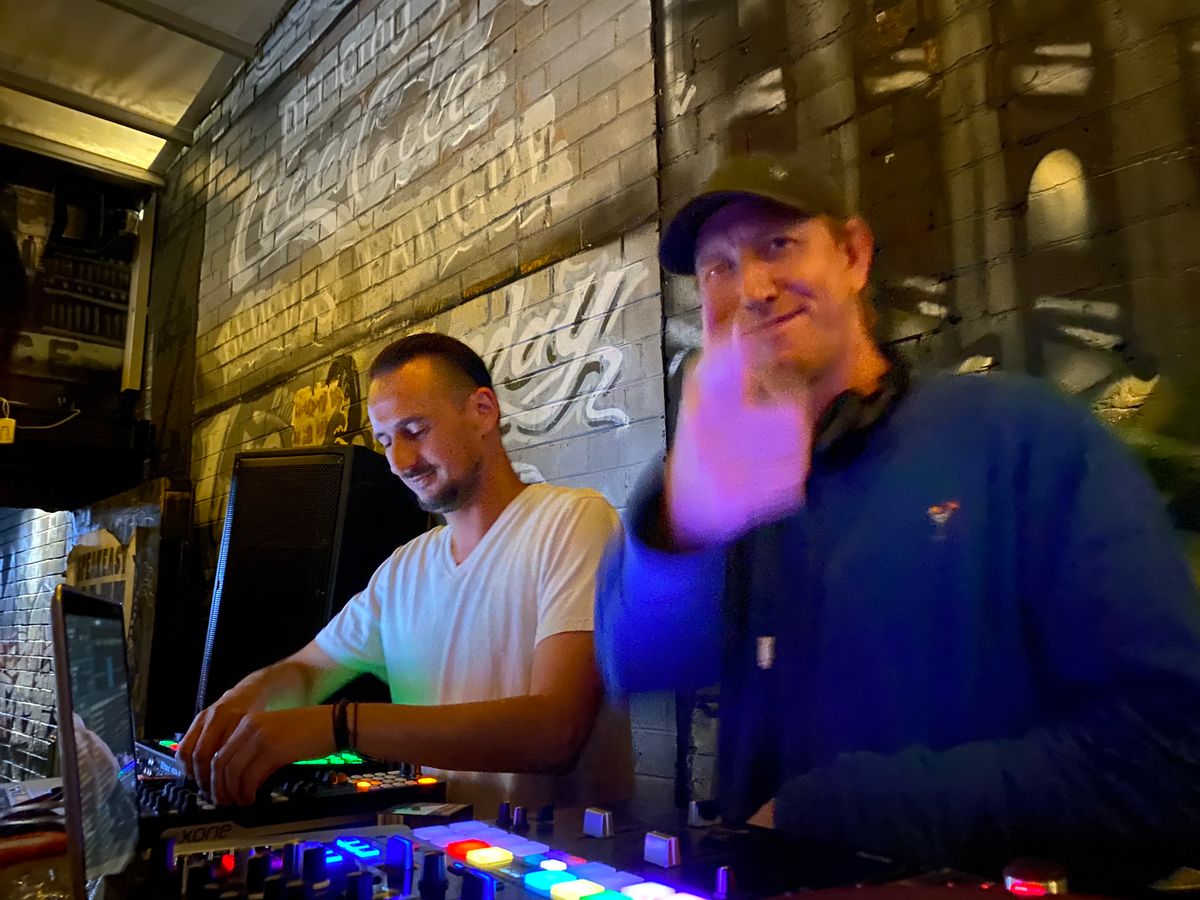 The ILL-Eagle DJs, live in Windsor
