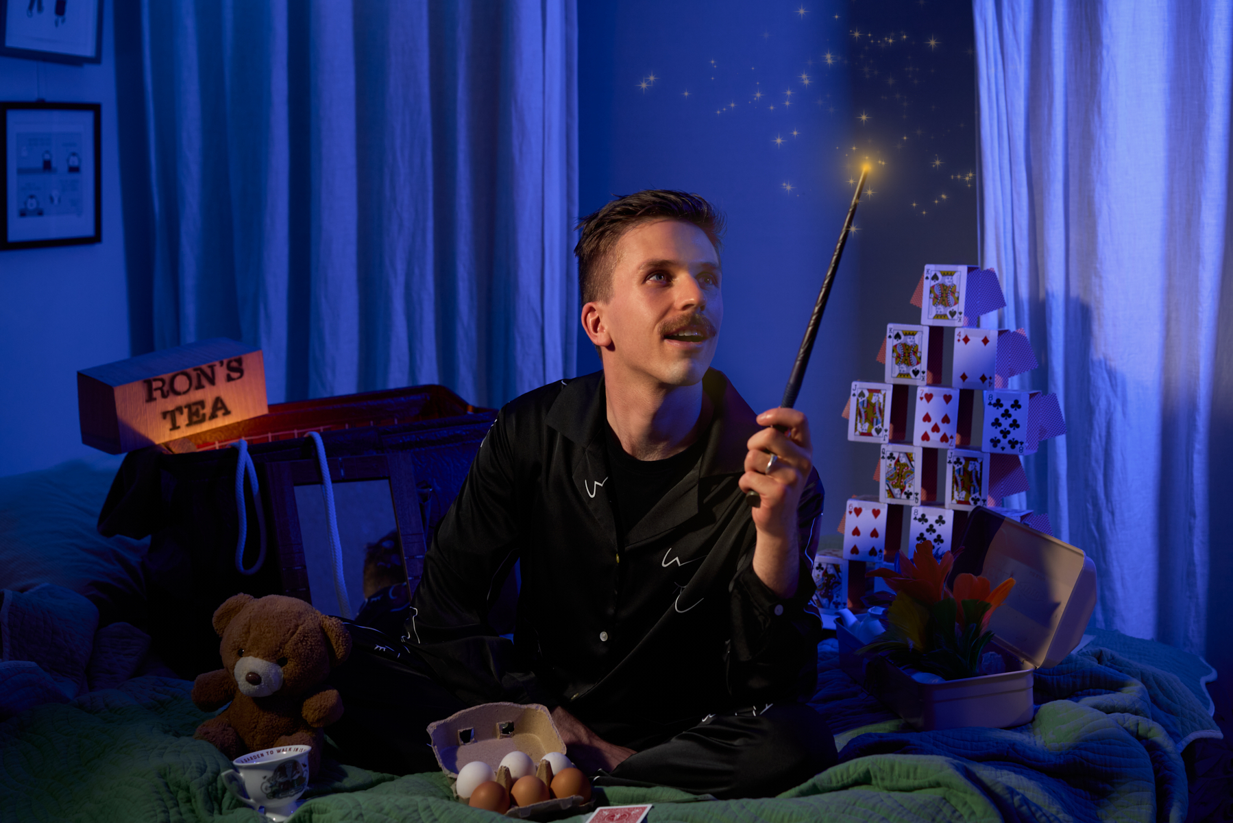 The Magic Pyjama Party, children's magician in Windsor