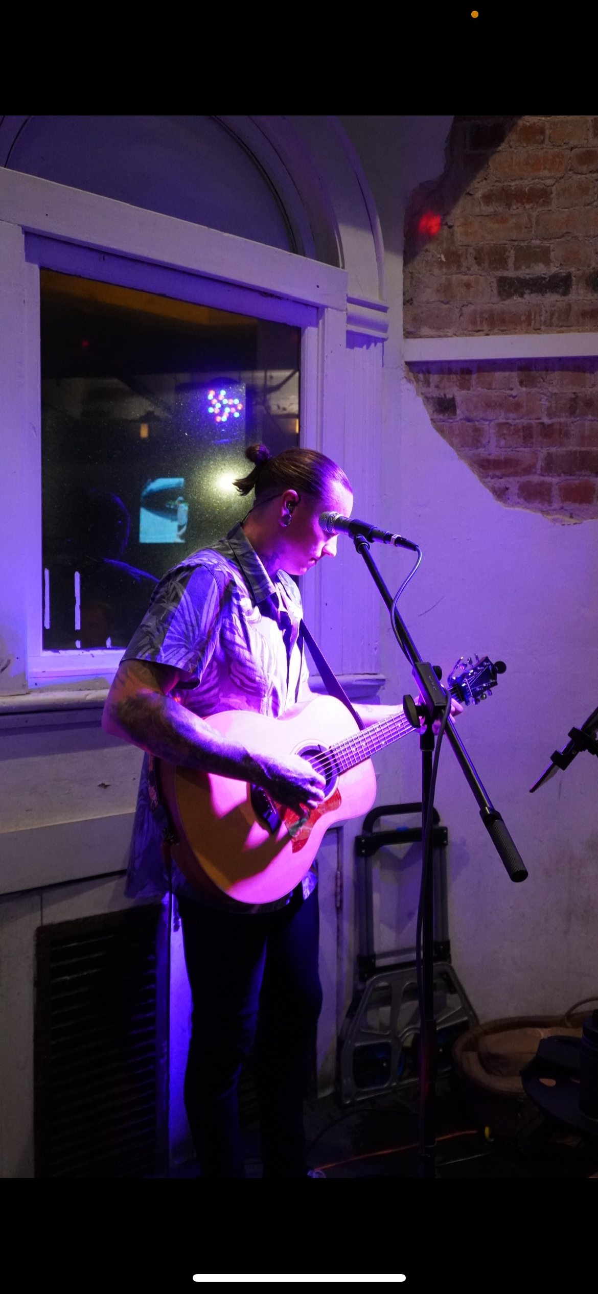 Keelan Green, singer in Wollongong