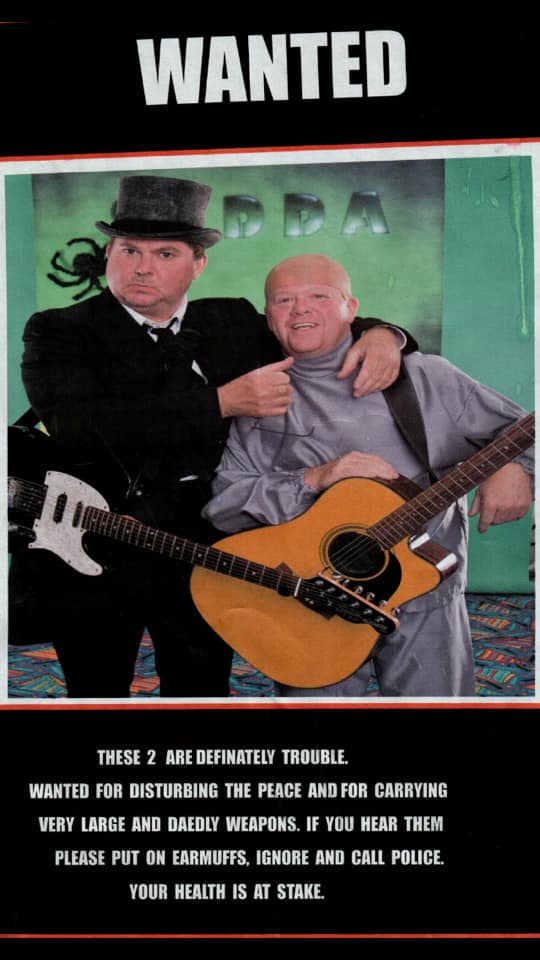 Darryl Apps, musical duo in Wollongong