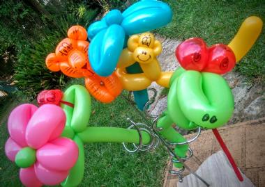 Checkers The Balloonist, balloon twister in Sydney, photo 2