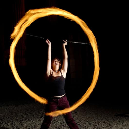Fireflirt, fire performer in Sydney, photo 2