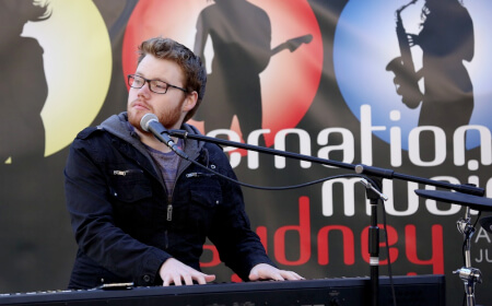 John Milligan, musical soloist in Sydney