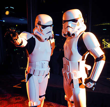 Storm Troopers, sci-fi costume character in Melbourne, photo 2